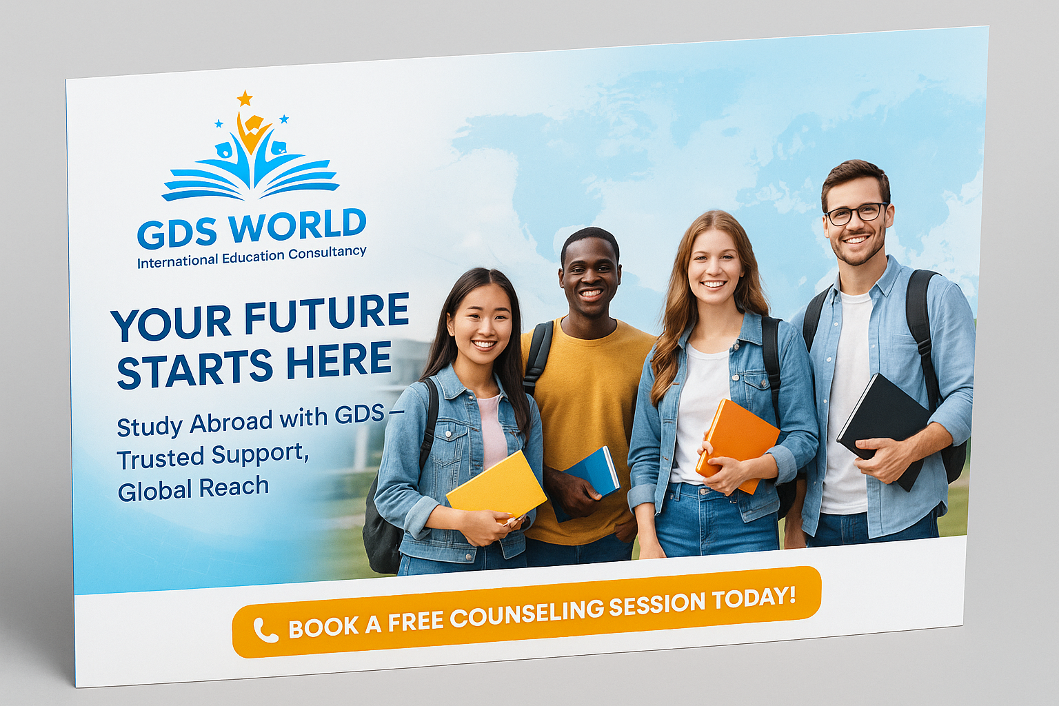 Students studying abroad